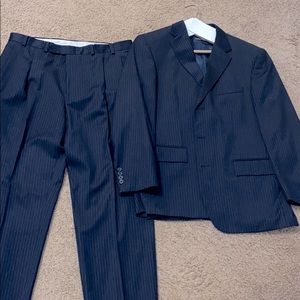 Men’s pinstripe suit